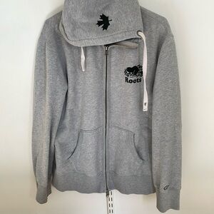 Roots hoodie zip up